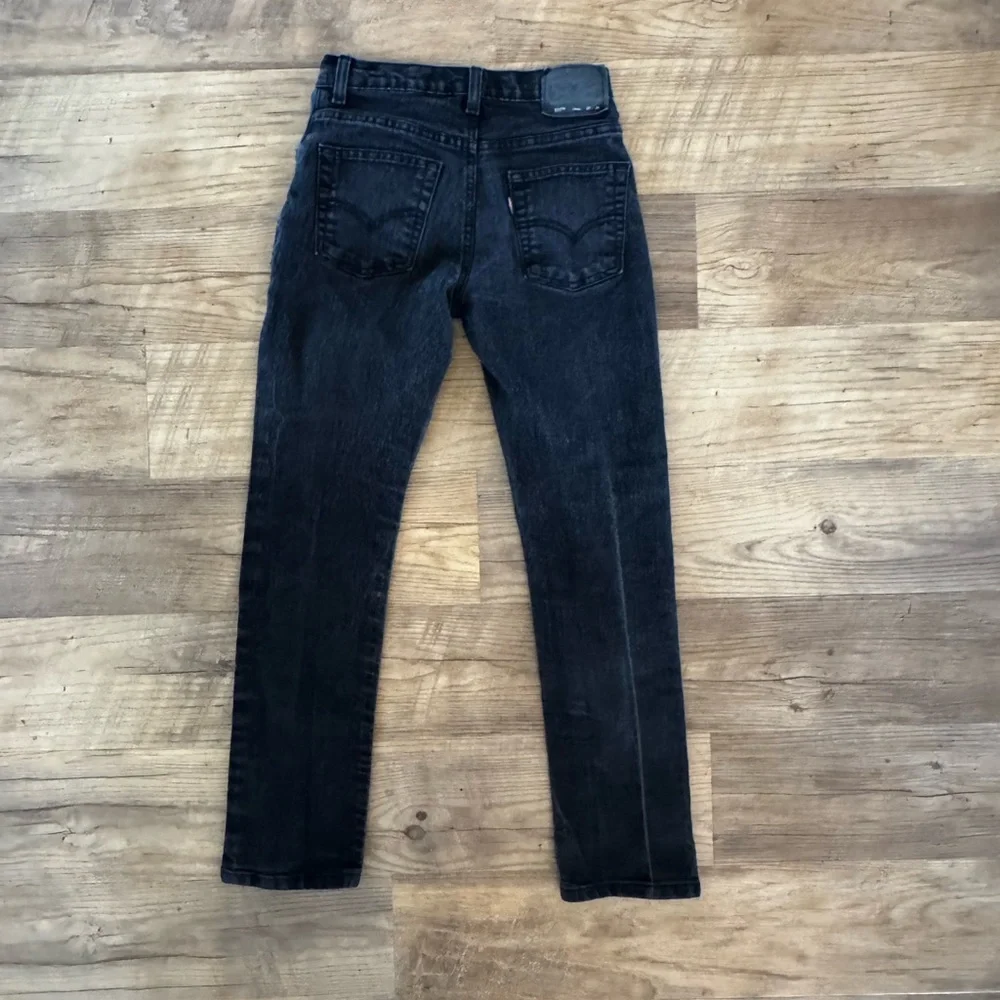 Levi’s 511 Slim Black Girls Jeans Size 14 Reg